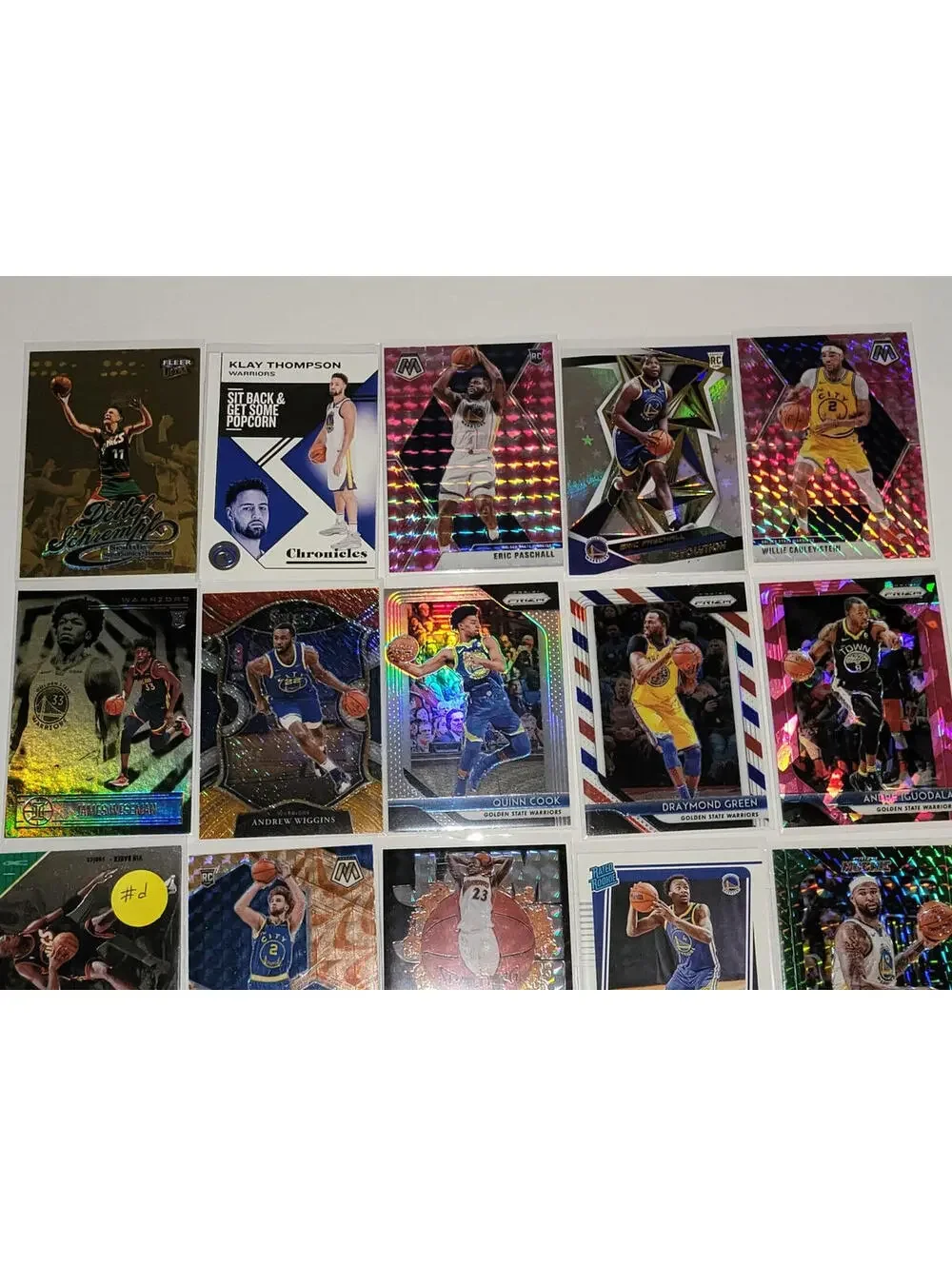 NBA Basketball Lot/26 GOLDEN STATE WARRIORS Steph Curry Klay Thompson MORE